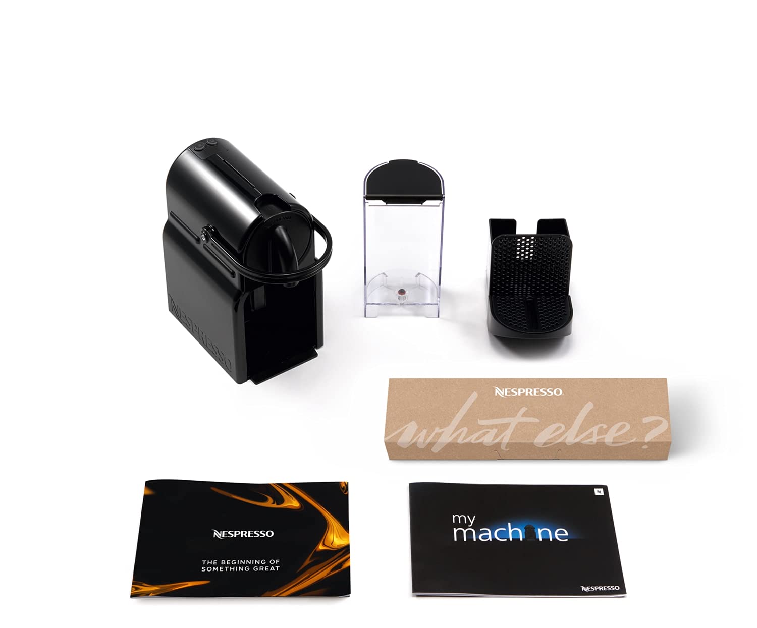 NESPRESSO Inissia Black Coffee Machine – UAE Version NESPRESSO Inissia Black Coffee Machine – UAE Version